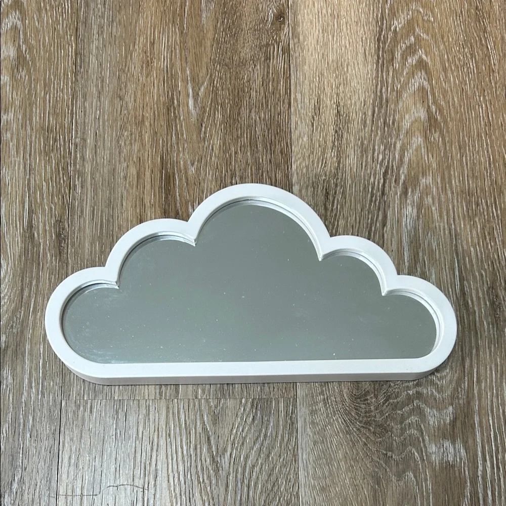 Cloud Shaped White Mirror
